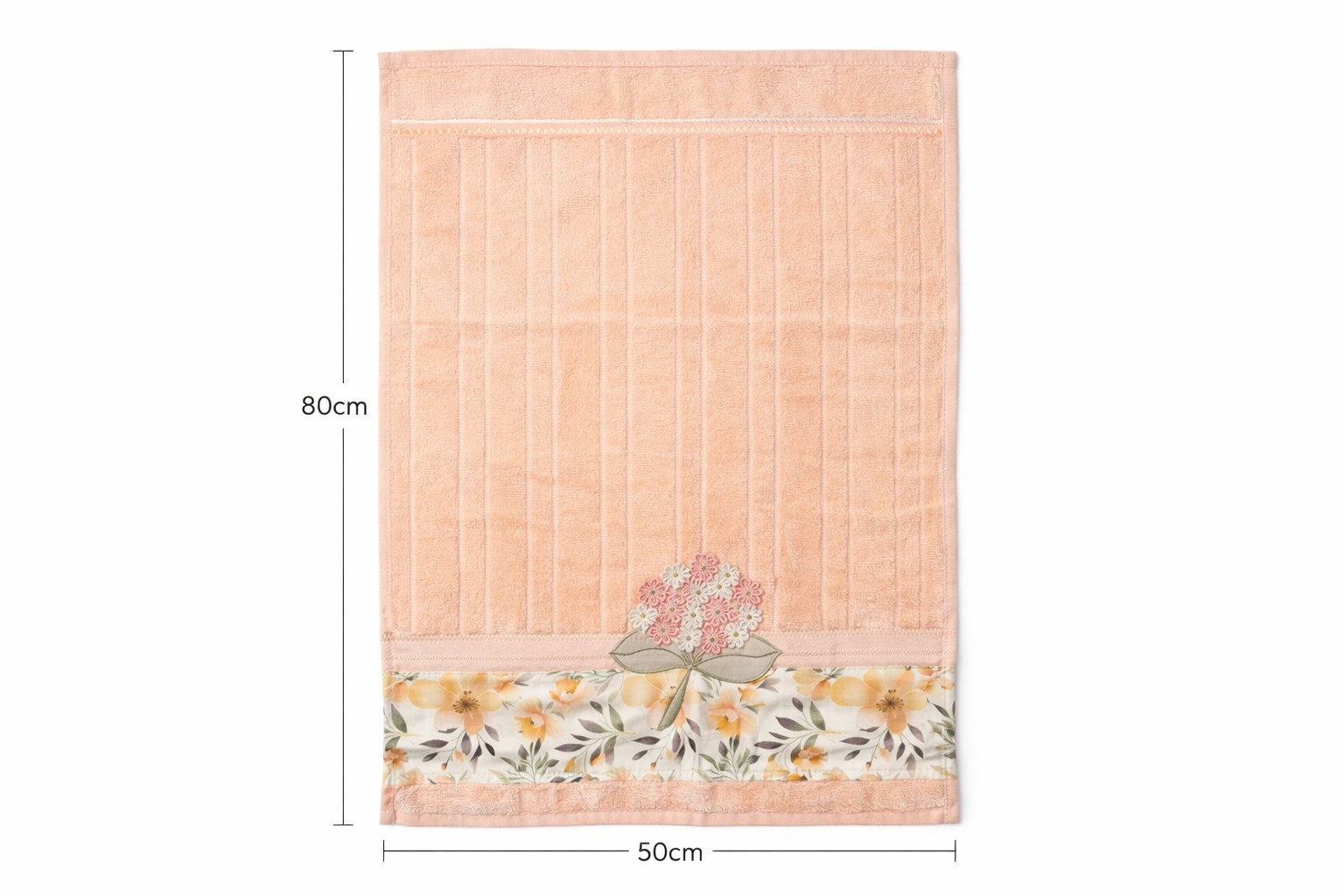 Bathroom Gift Set – Embroidered Guest Towel & Toilet Rug | Handmade Home Gift