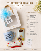 Teacher Appreciation Gift Box | Teacher Mug Gift Set | Thank You Teacher Gift | End of Year Teacher Gift | Ready to Gift
