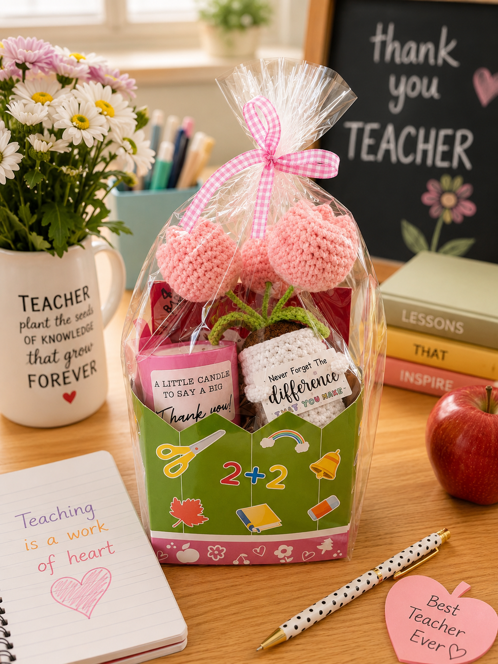 Teacher Appreciation Tulip Gift Box – Ready to Gift