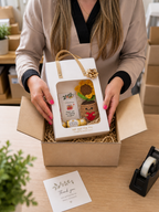Teacher Appreciation Gift Box – Handmade Sunflower Thank You Gift | Ready to Gift Teacher Present