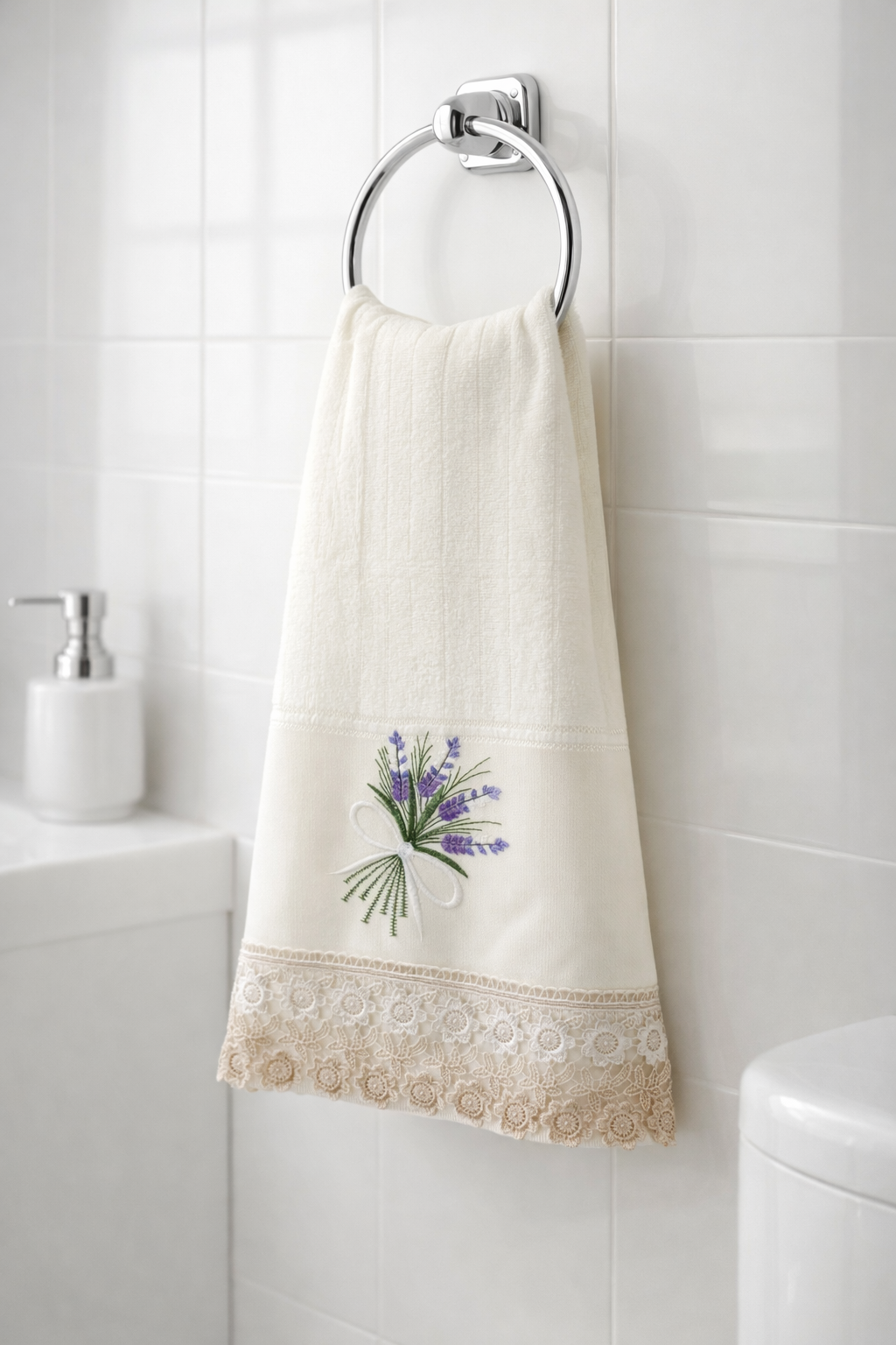 Embroidered Towel Gift Set – Hand & Guest Towels | Mother’s Day & Special Occasion Gift