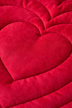 Heart Shaped Placemats – Set of 2 | Valentine’s Table Décor for Romantic Dinners
