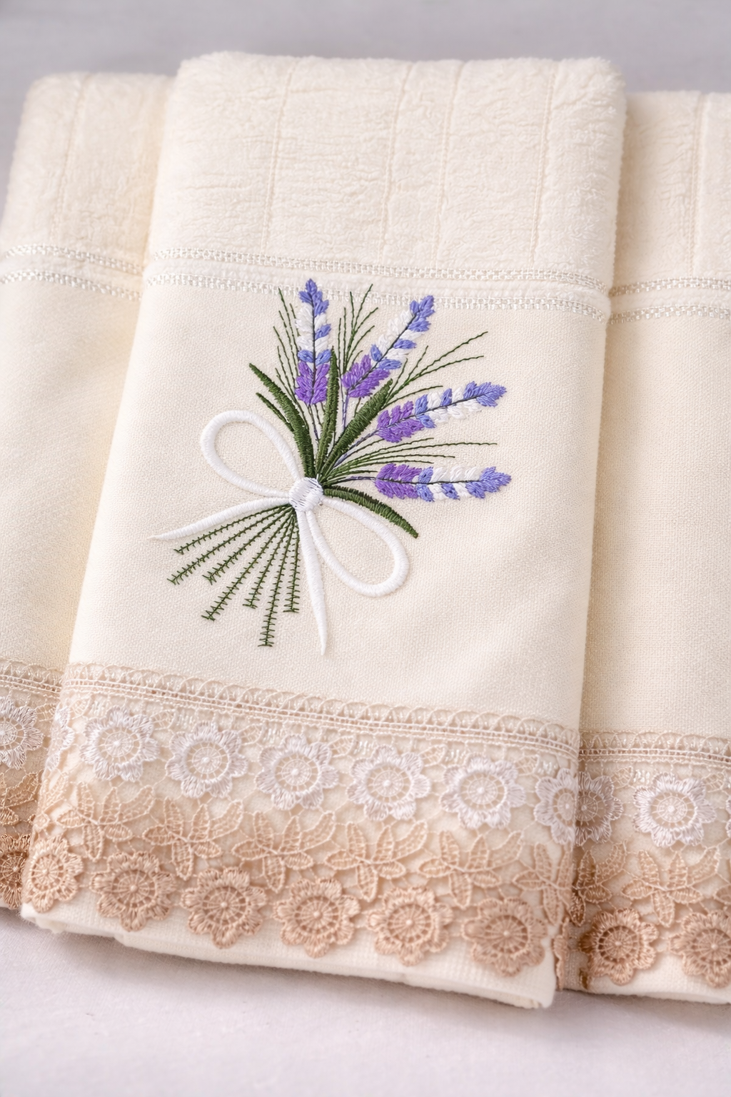 Embroidered Towel Gift Set – Hand & Guest Towels | Mother’s Day & Special Occasion Gift