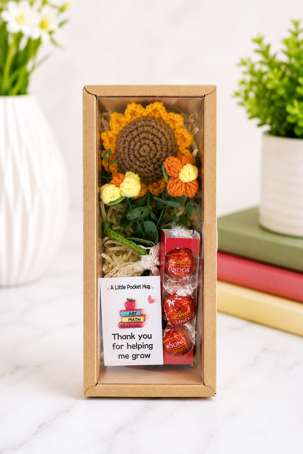 Mini Teacher Sunflower Gift Box – Thank You Teacher Gift